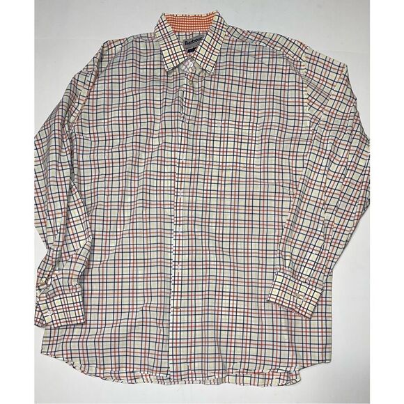 Barbour The Country Shirt Men’s Size‎ 2XL XXL Plaid Button Down  Pocket A15 - Picture 1 of 4